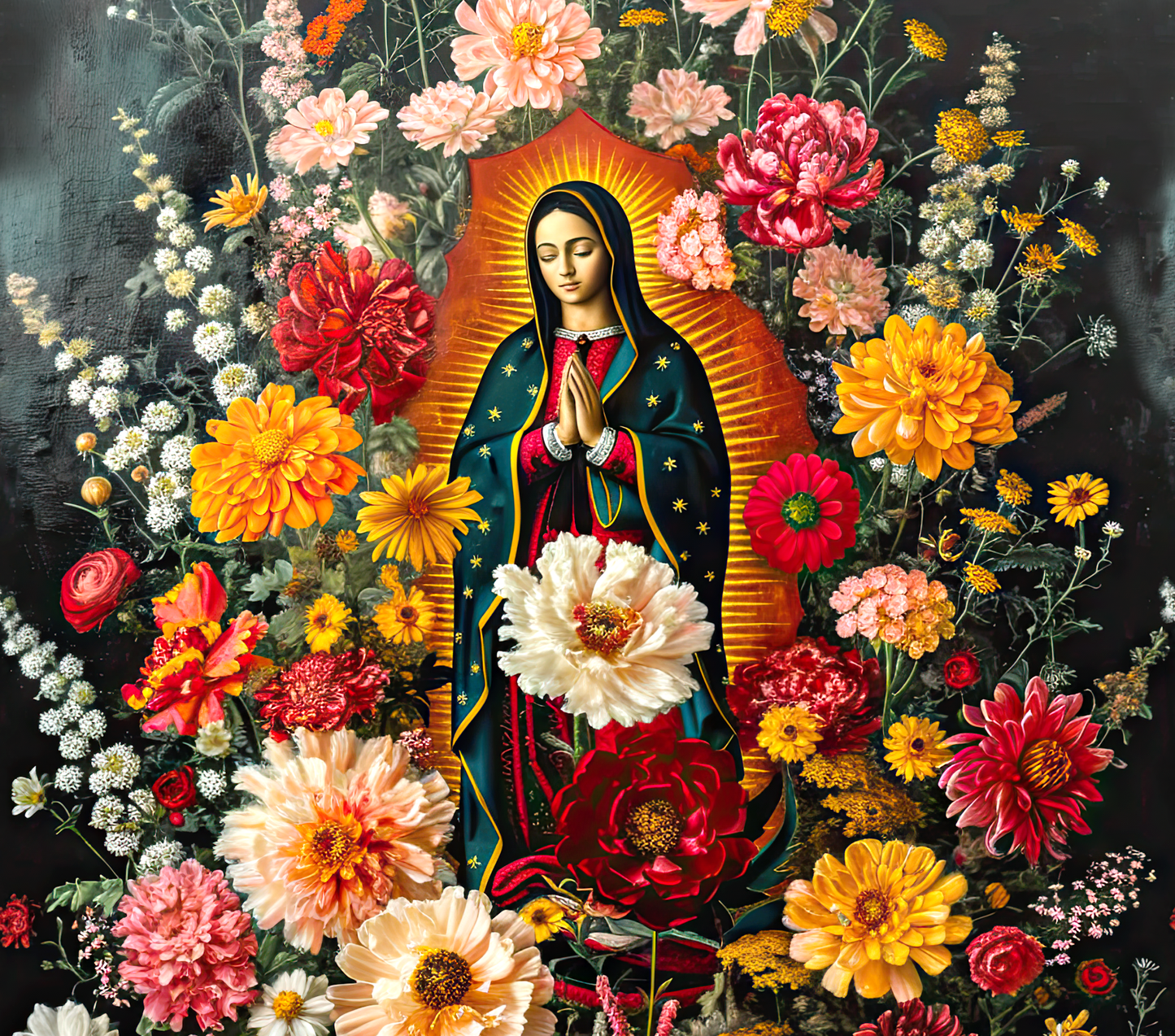 20 oz Tumbler Lady Guadalupe