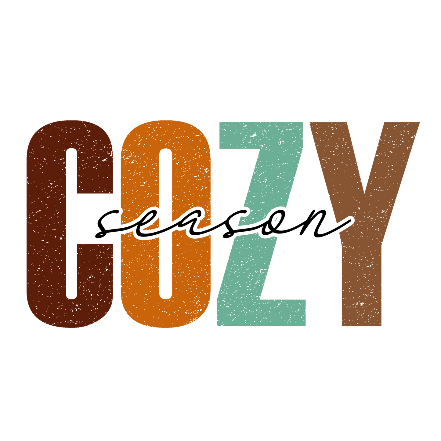 COZY Season Heather Gray Sweatshirt