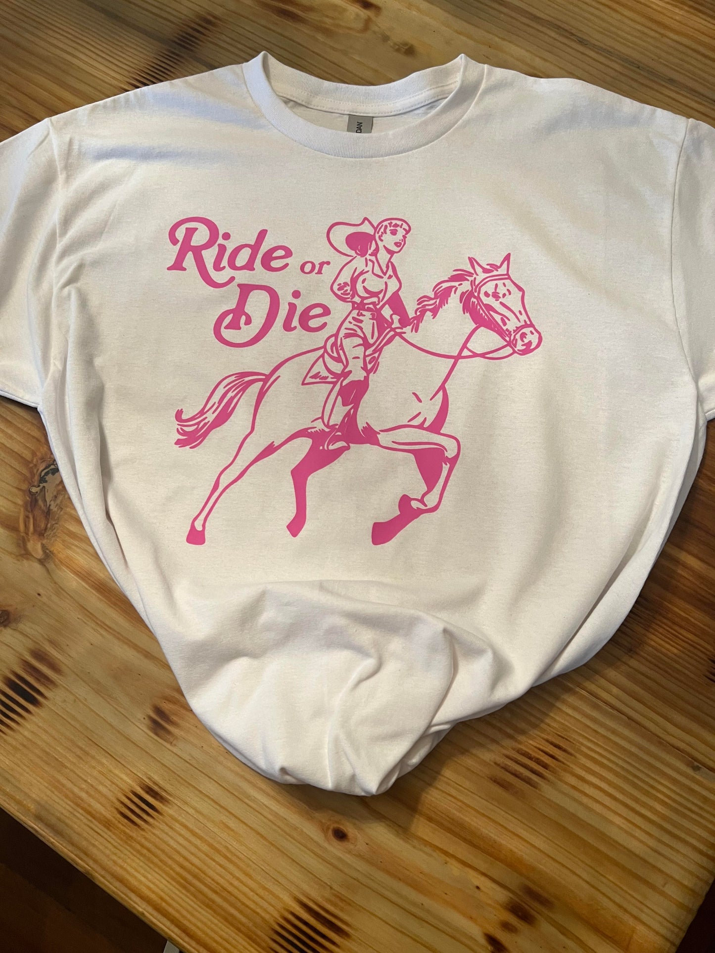 T-shirt | DTF Vinyl "Ride or Die"