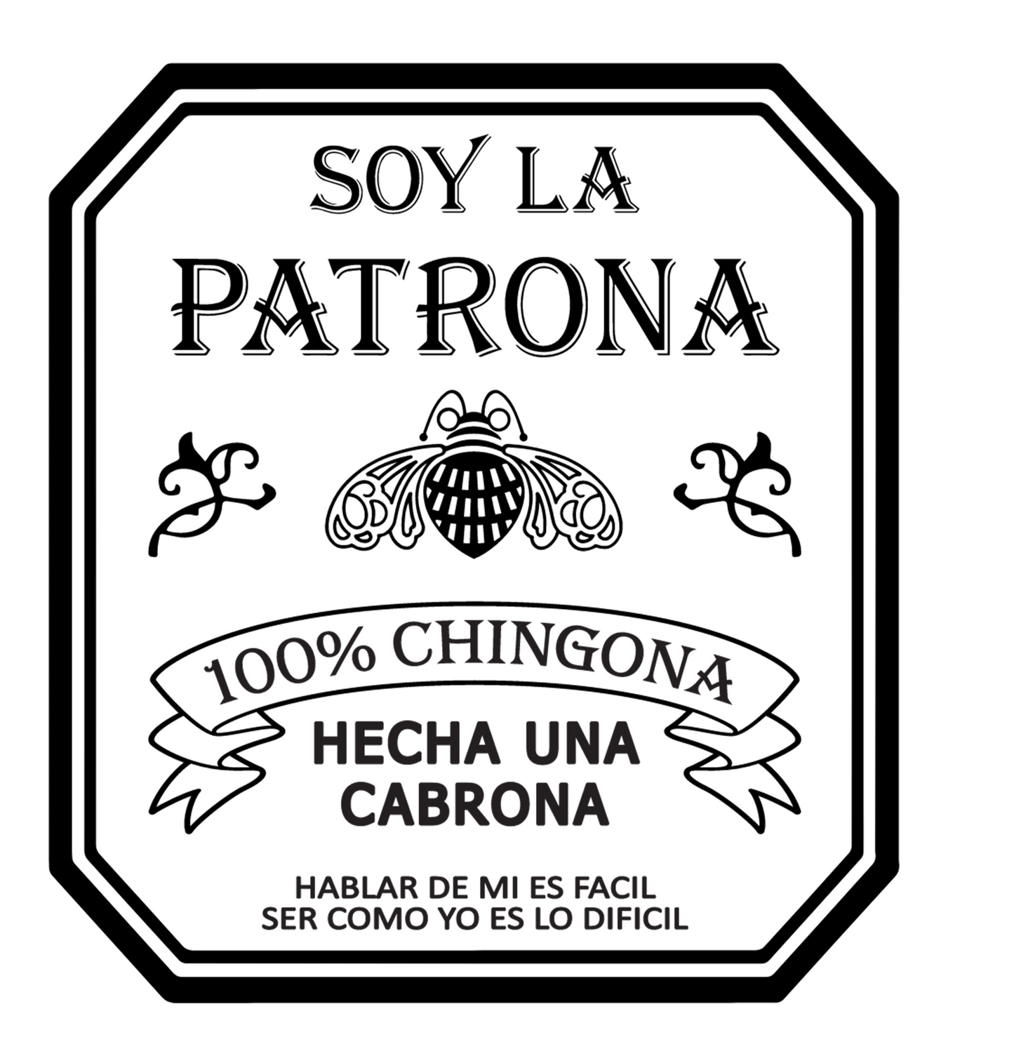 DTF Vinyl Women "Soy La Patrona"