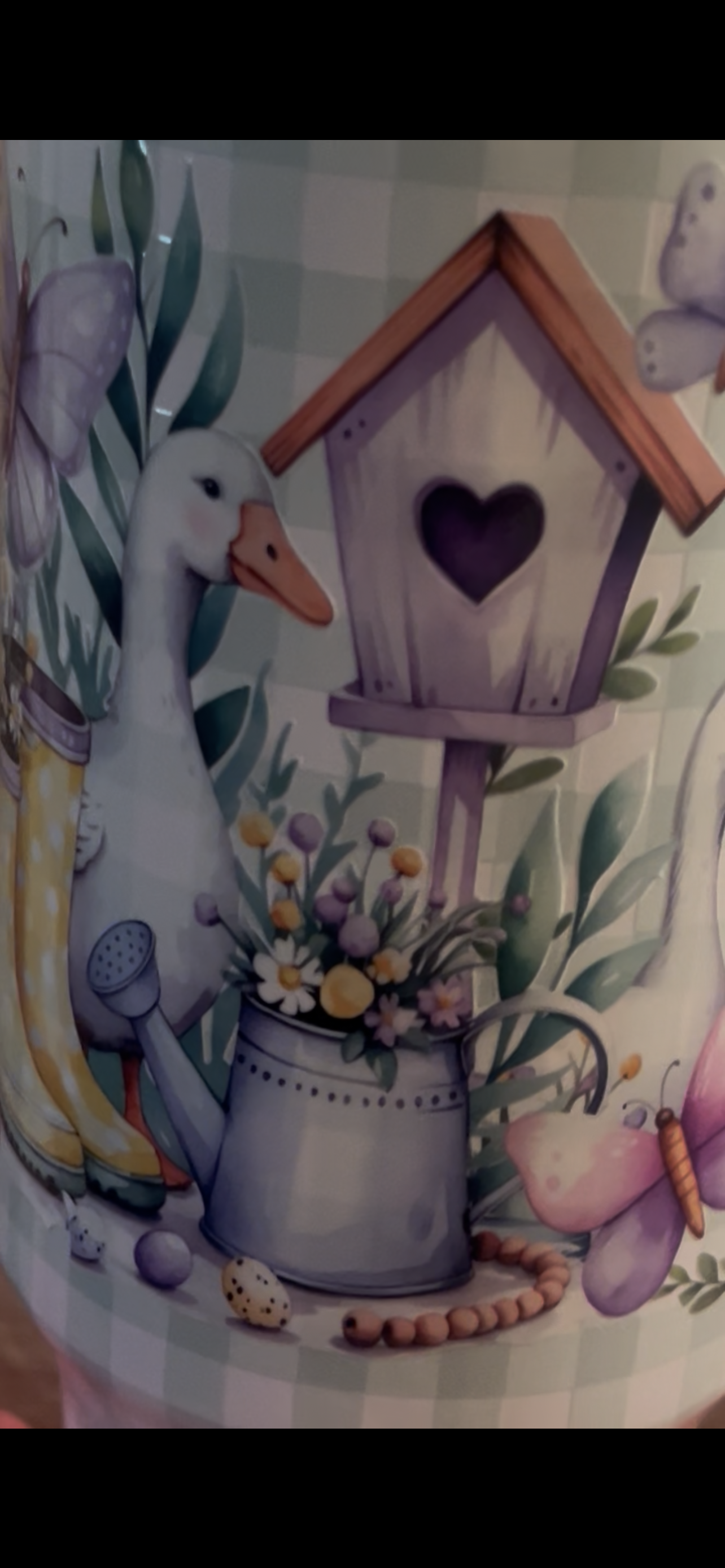40oz Ducks in Spring Stainless Steel No Drip Tumbler
