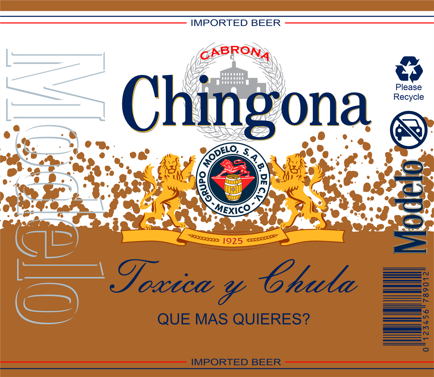 20 oz Tumbler Chingonas (Choose your Color)