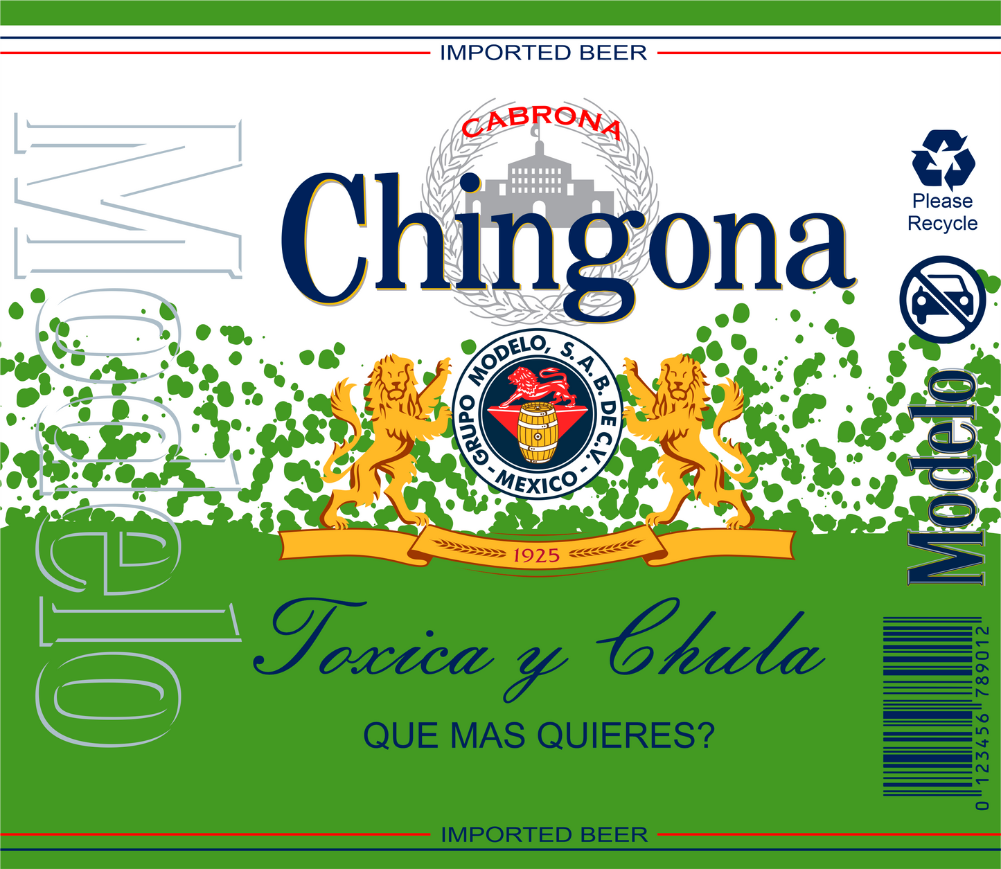 20 oz Tumbler Chingonas (Choose your Color)