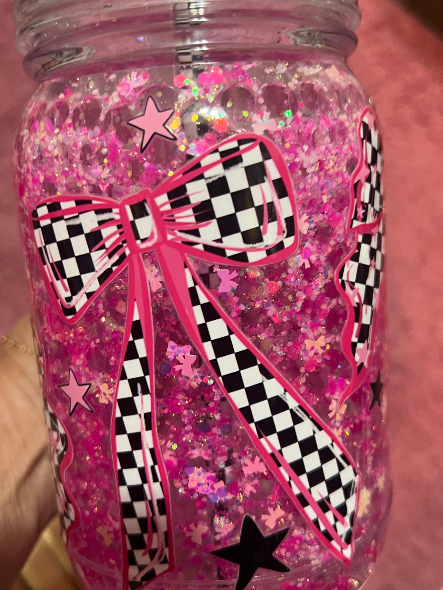 NEW 22oz Mason Pink bows and more (Copy)