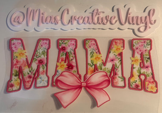 16 oz UVDTF Floral Mama