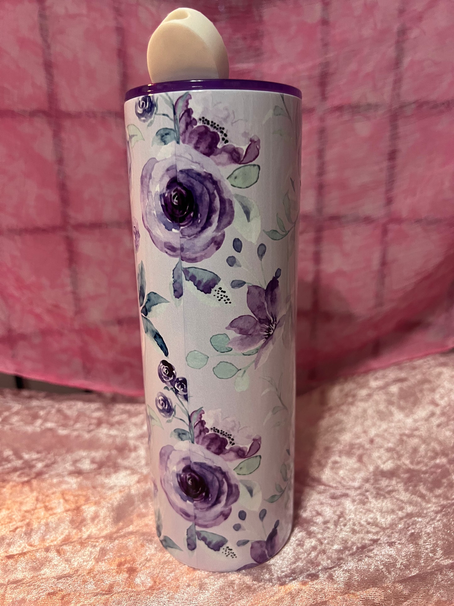 NEW 20oz Bridgerton with straw topper and colored lid included. stainless steel.
