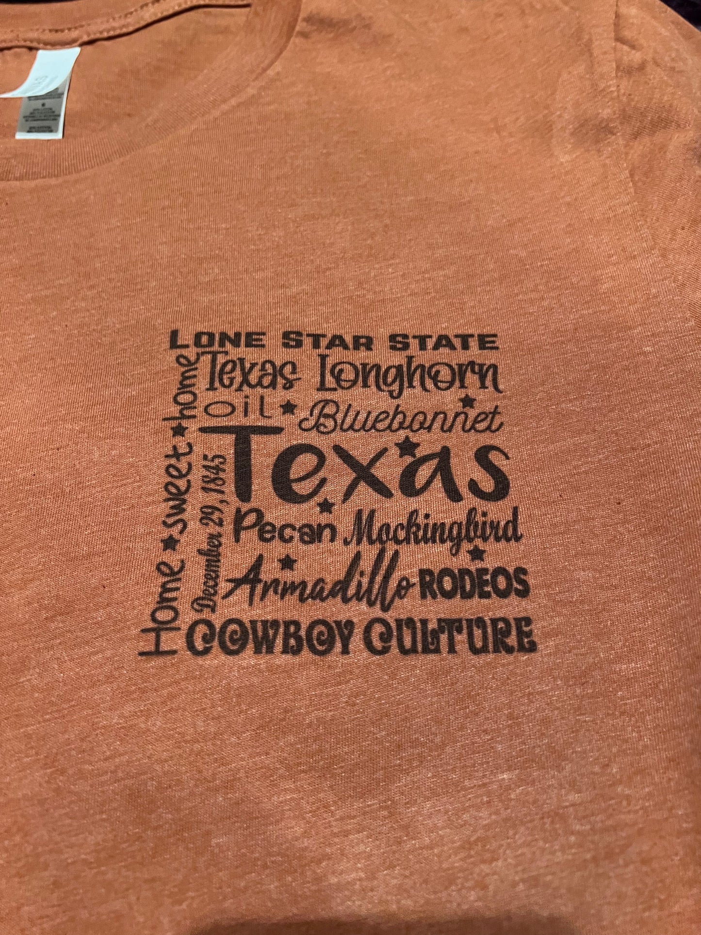 Texas Football Orange TShirt