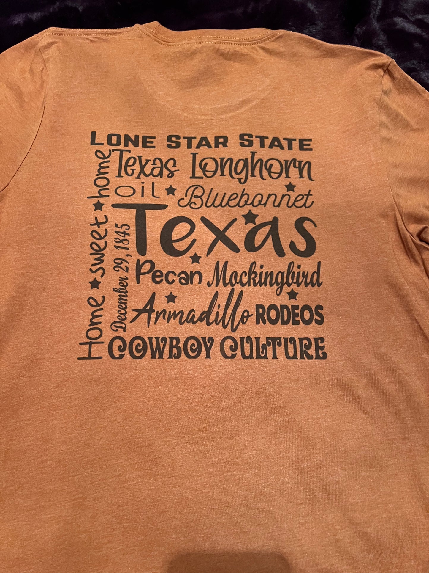 Texas Football Orange TShirt