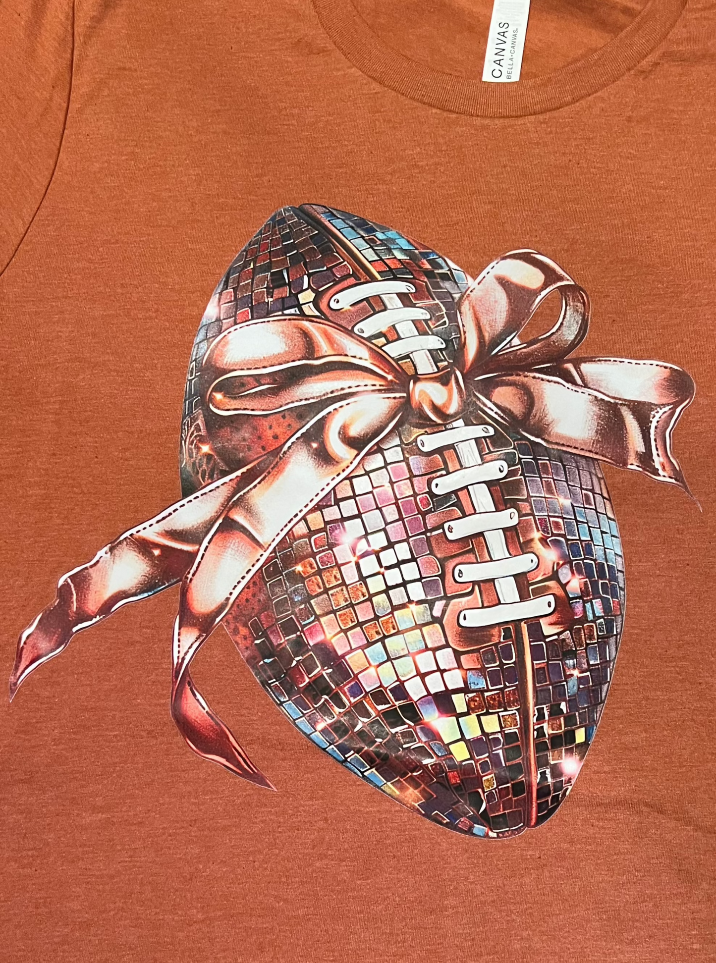 Football Croquette Bow