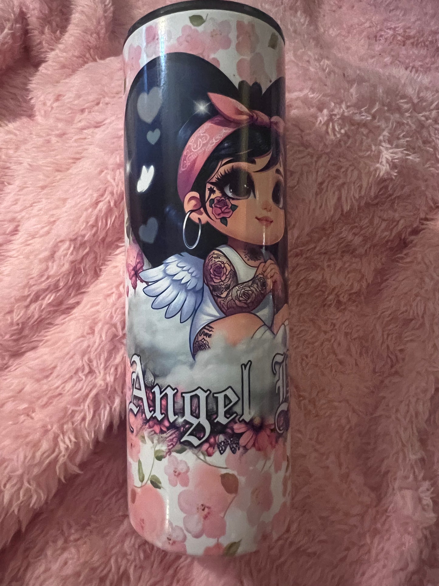 20oz Baby Angel Talavera Tumbler Stainless Steel