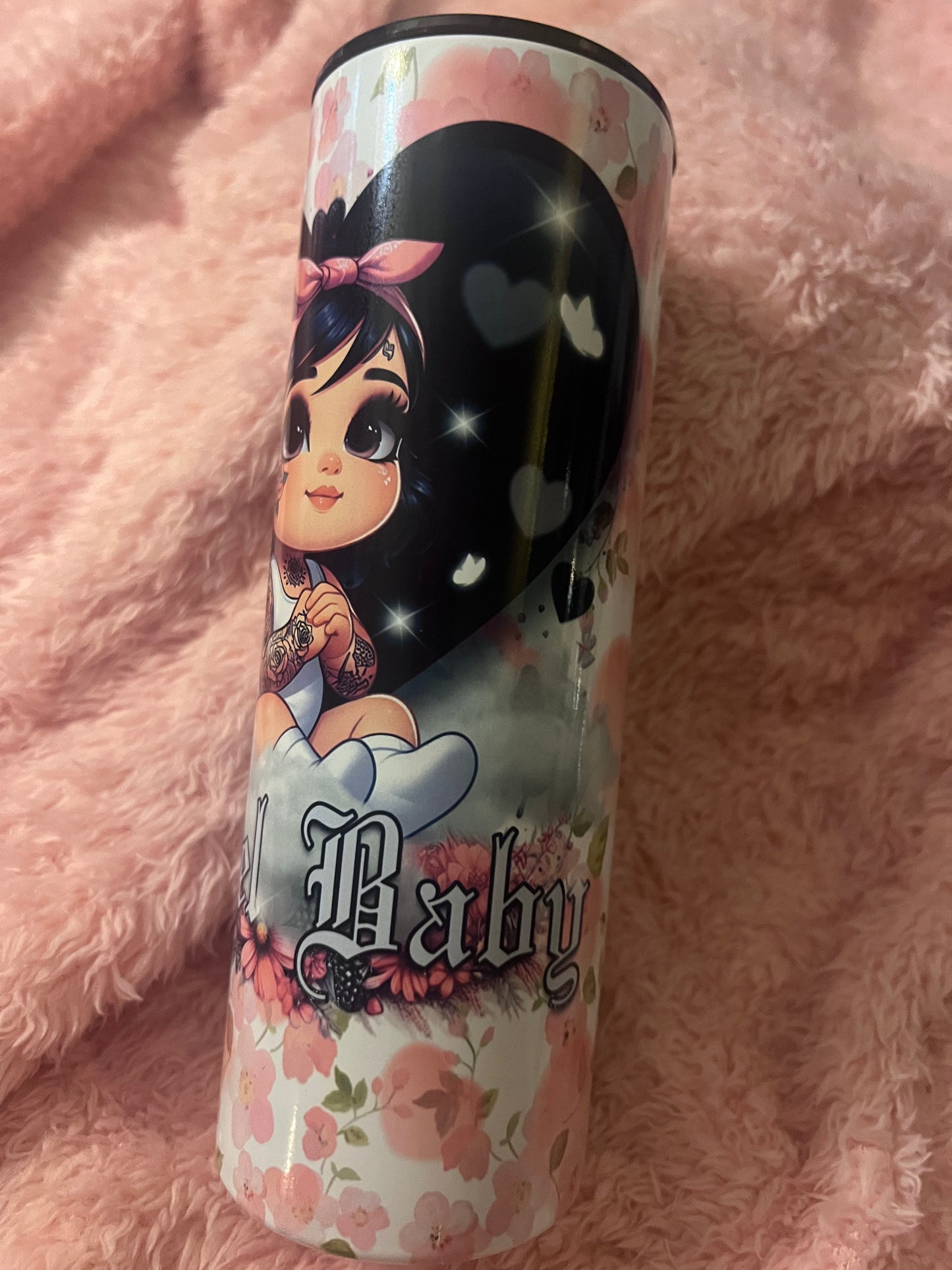 20oz Baby Angel Talavera Tumbler Stainless Steel