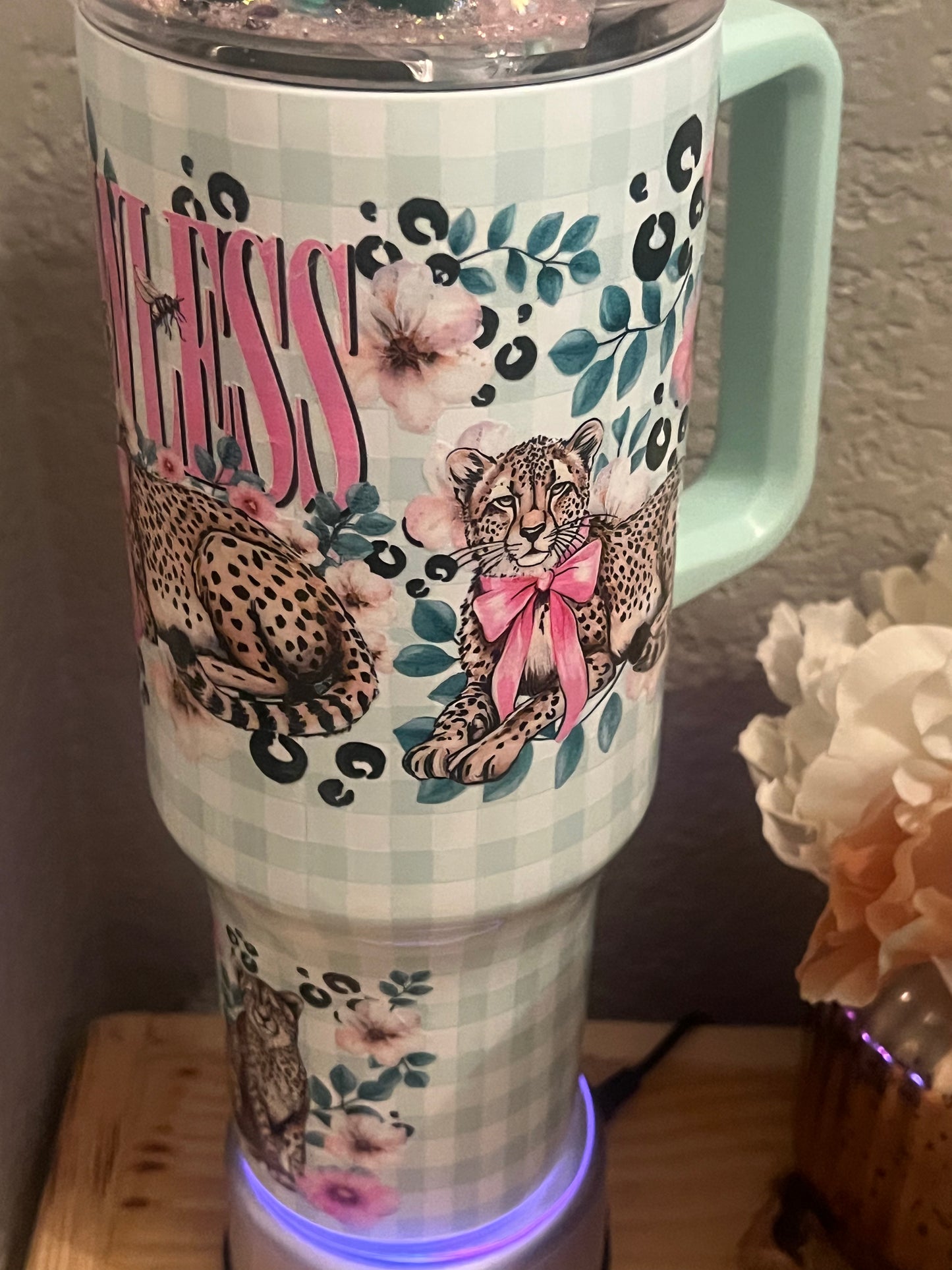 40 oz Tumbler LIVE Stainless steel Claim or Custom Tumblers and Cups.