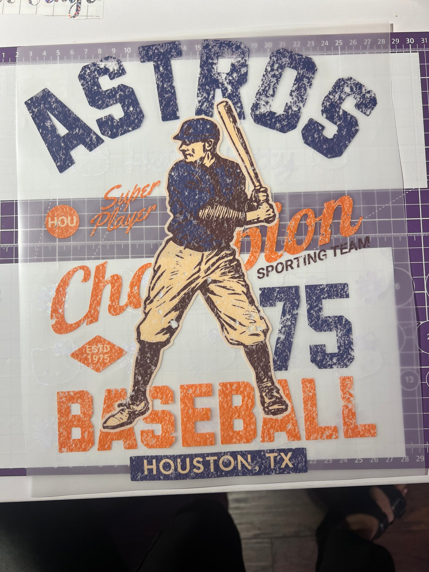 DTF Vinyl - Checker box LV (Copy)