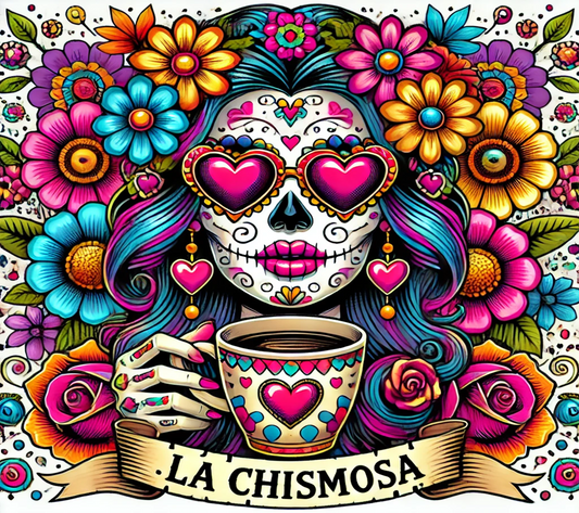 20 oz Tumbler l LA CHISMOSA FLORAL